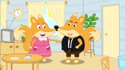 انیمیشن خانواده روباه مهربان قسمت 130